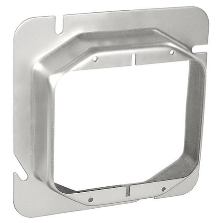 Southwire Device Ring, 2 Gangs, Galvanized Steel 72C19